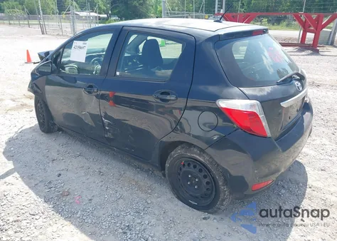 2012 Toyota Yaris Le из США, поврежденный, VIN JTDKTUD37CD526960